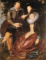 Rubens, Peter Paul - The Artist and His First Wife, Isabella Brant, in the Honeysuckle Bower